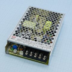 RSP-75-12, ac-dc, 75.6вт, ккм, вход 85…264v ac, 47…63гц /120…370в dc, выход 12в/6.3a, рег. вых 11.4…13.2в, изоляция 3000в ac, в корпусе 159х97х30мм, -25…+70°с