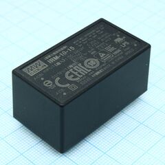 IRM-10-15, ac-dc, 10.05 вт, вход 85...264в ac 47...440 гц, 120...370b dc, выход 15в/0.67а, изоляция 3000в ac, в корпусе на плату 45.7х25.4х21.5мм, -30...+70°c