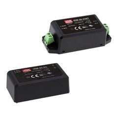 IRM-30-48ST, ac-dc, 30.2вт, вход 85...264в ac 47...440 гц, 120...370b dc, выход 48в/0.63а, изоляция 3000в ac, в корпусе на шасси, 91x39.5x28.5мм, -30...+70°c, винтовые зажимы