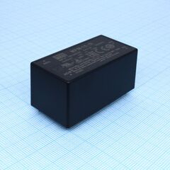 MPM-15-12, ac-dc med, 15вт, вход 80...264в ac 47...440 гц, выход 12в/1.25а, изоляция 4000в ac, на плату, 52.4х27.2х24мм, -40...+85°c