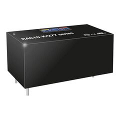 RAC10-05SK/277, преобразователь ac/dc выход 5в 2а 10вт 4-pin dip модуль туба