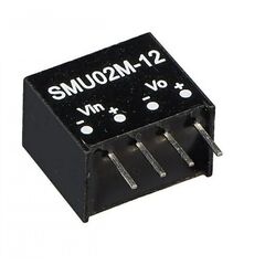 SMU02M-12, преобразователь dc/dc, на печатную плату, 2 вт