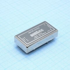 AM10E-4805SZ, импульсный dc-dc преобразователь напряжения (из 48 в 5 в)10вт, вход 36…72в, выход 5в/2а, изоляция 1500в dc, корпус 51х25.4х10.2мм), -40…+85°c