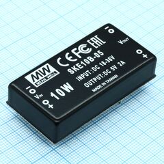 SKE10B-05, преобразователь dc/dc, на печатную плату, 10 вт