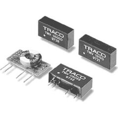 TMV 2412D, преобразователь dc-dc на печатную плату вход 24в двуполярный выход 12в/-12в 0.042a/-0.042a 1вт 5-pin sip модуль