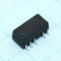 AM1/4L-0505SH30-NZ, dc/dc, 0.25вт, вход 4.5…5.5в, выход 5в/0.05а, изоляция 3000в dc, кпд 64%, максимальная емкостная нагрузка не более 220мкф, для поверхностного монтажа, 15.24x11.2x6.7мм, -40…85°c, пластик
