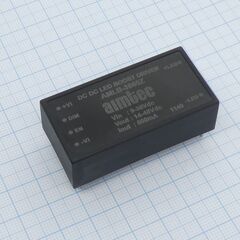 AM10EW-4815SH30-NZ, dc/dc, 10вт, вход 18…75в, выход 15в/0.667а, изоляция 3000в dc, кпд 87%, максимальная емкостная нагрузка не более 330мкф, вход on/off, 2x1", 51.5x26.5x12мм, -40…85°c, пластик