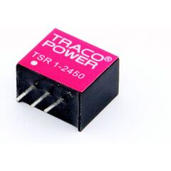 TSR 1-2450, преобразователь dc/dc, на печатную плату. возможно применение в качестве замены линейных стабилизаторов lmxx, 78хх
