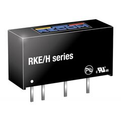 RKE-0505S/H, isolated dc/dc converters 1w 05vin 05vout200ma tht