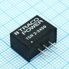 TSR 2-2450, dc/dc, 10вт, вход 6.5…36в, выход 5в/2а, не изолированный, кпд 94%, sip3, 14x10.1x7.5мм, -40…85°c, пластик