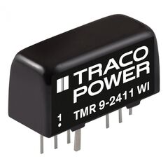 TMR 9-2411WI, преобразователь dc-dc на печатную плату вход 24в выход 5в 1.6a 9вт 10-pin sip модуль