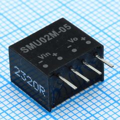 SMU02M-05, преобразователь dc/dc, на печатную плату, 2 вт