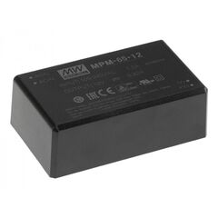 MPM-65-12, импульсный источник питания модуль в корпусе 65вт 12в/5,42a