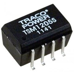 TSM 1205S, преобразователь dc-dc на печатную плату вход 12в выход 5в 0.2a 1вт 8-pin soic