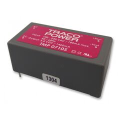 TMP 30512, преобразователь ac/dc строенный выход 5в/12в/-12в 3a/0.6a/0.6a 30вт 7-выводов