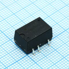 AM1/4LS-0505SH30-NZ, dc/dc, 0.25вт, вход 4.5…5.5в, выход 5в/0.05а, изоляция 1500в dc, кпд 77%, максимальная емкостная нагрузка не более 220мкф, для поверхностного монтажа, 12.7x11.2x7.25мм, -40…105°c, пластик