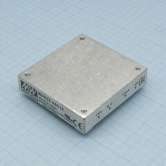 MHB75-48S12, dc-dc, 75вт, вход 36…75в, выход 12в/6.25а, рег.выхода ±10%, кпд 89%, до 10000мкф, on/off, изоляция 1500в dc, в корпусе на плату, half-brick, 57.9х61x12.7мм, -40…+100°с