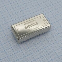 AM10EW-4815DZ, dc/dc, 10вт, вход 18…72в, выход ±15в/±0.333а, изоляция 1500в dc, кпд 85%, максимальная емкостная нагрузка не более ±330мкф, вход on/off, 2x1", 50.8x25.4x10.16мм, -40…85°c, металл