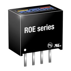 ROE-0505S, преобразователь dc-dc на печатную плату вход 5в выход 5в 1вт sip4