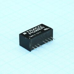 TMR 3-1211, преобразователь dc-dc на печатную плату вход 12в выход 5в 0.6a 3вт 7-pin sip