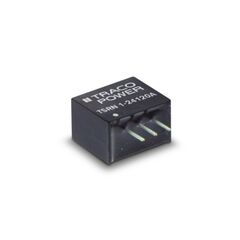 TSRN 1-2450, преобразователь dc-dc на печатную плату вход 12в двуполярный выход ±5в 1a/0.4a 3-pin sip
