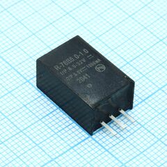 R-78B5.0-1.0, преобразователь dc/dc без изоляции вход 6.5-32в выход 5в 1a 5вт sip3