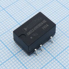 AM1LS-0505SH30-NZ, dc/dc, 1вт, вход 4.5…5.5в, выход 5в/0.2а, изоляция 3000в dc, кпд 80%, максимальная емкостная нагрузка не более 220мкф, для поверхностного монтажа, 12.7x11.2x7.25мм, -40…105°c, пластик
