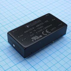 AM20EW-4805D-NZ, преобразователь dc/dc на печатную плату 20вт вход 9…36в, выход ±5в/±2а, изоляция 1500в dc, кпд 86% -40…85°c