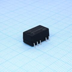 AM1LS-0505SH30VZ, dc/dc, 1вт, вход 4.5…5.5в, выход 5в/0.2а, изоляция 3000в dc, кпд 82%, максимальная емкостная нагрузка не более 1200мкф, для поверхностного монтажа, 15.24x11.4x7.25мм, -40…105°c, пластик