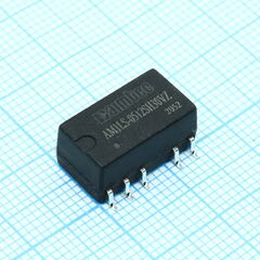 AM1LS-0512SH30VZ, dc/dc, 1вт, вход 4.5…5.5в, выход 12в/0.08а, изоляция 3000в dc, кпд 83%, максимальная емкостная нагрузка не более 220мкф, для поверхностного монтажа, 15.24x11.4x7.25мм, -40…105°c, пластик