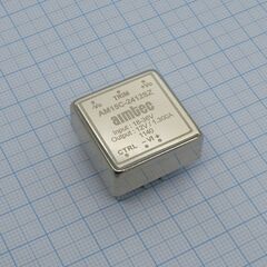 AM15CW-2405SZ, dc/dc, 15вт, вход 9…36в, выход 5в/3а, изоляция 1600в dc, кпд 87%, максимальная емкостная нагрузка не более 1000мкф, вход on/off, 1x1", 25.4x25.4x10.16мм, -40…85°c, металл