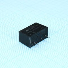 AM1DM-2405SH60-NZ, dc/dc, 1вт, вход 21.6…26.4в, выход 5в/0.2а, изоляция 6000в dc, кпд 76%, максимальная емкостная нагрузка не более 1000мкф, sip7, 19.5x9.8x12.5мм, -40…85°c, пластик