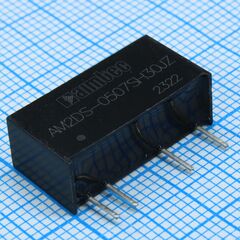 AM2DS-0507SH30JZ, dc/dc, 2вт, вход 4.5…5.5в, выход 7.2в/0.028…0.278а, изоляция 3000в dc, кпд 84%, максимальная емкостная нагрузка не более 1000мкф, sip7, 19.65x7.05x10.16мм, -40…105°c, пластик