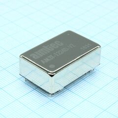 AM3T-1224D-VZ, dc/dc, 3вт, вход 9…18в, выход ±24в/±0.063а, изоляция 1500в dc, кпд 79%, максимальная емкостная нагрузка не более ±100мкф, dip24, 31.75x20.32x10.16мм, -40…85°c, металл