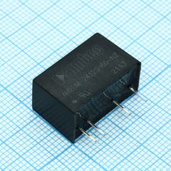 AM2DM-2412SH60-NZ, dc/dc, 2вт, вход 21.6…26.4в, выход 12в/0.167а, изоляция 6000в dc, кпд 82%, максимальная емкостная нагрузка не более 470мкф, sip7, 19.5x9.8x12.5мм, -40…85°c, пластик