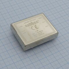 AM30KW-4824SH30IZ, dc/dc, 30вт, вход 18…75в, выход 24в/1.25а, изоляция 3000в dc, кпд 83%, вход on/off, 2x1.6", 50.8x40.6x10.2мм, -40…85°c, металл