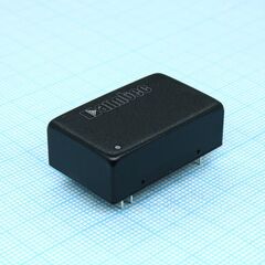 AM3T-1205D-NZ, dc/dc, 3вт, вход 9…18в, выход ±5в/±0.3а, изоляция 1500в dc, кпд 81%, максимальная емкостная нагрузка не более ±2200мкф, dip24, 10.16x20.32x31.75мм, -40…85°c, металл