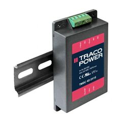 TMDC 40-4811, преобразователь dc-dc на шасси модульный вход 48в выход 5.1v 8a 40вт 8-выводов