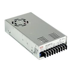 SD-350C-24, dc-dc, 350вт, uвх=36…72в, uвых=24в/14.6а, изоляция 1500в ac, рег.вых 23…30в, в кожухе 215х115х50мм, -20°с…+60°с