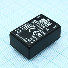 SCW05A-12, dc/dc-conv 9-18v:+12v 470ma 5,6w
