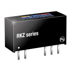 RKZ-0505S, преобразователь dc-dc на печатную плату вход 5в выход 5в 0.4a 1вт медицинского применения 4-pin sip туба