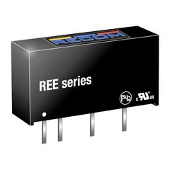 REE-0505S, преобразователь dc-dc на печатную плату вход 5в выход 5в 0.2a 1вт 4-pin sip туба