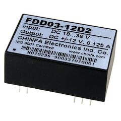FDD03-12D2, преобразователь dc/dc на печатную плату