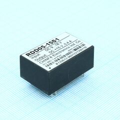 RDD05-15S1, dc-dc, 5вт, uвх=9…18в, uвых=15в/400ма, изоляция 1500в dc, dip24, -25°с…+71°с