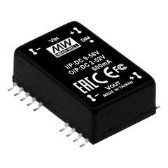 LDD-1000HS, dc/dc led понижающий, вход 9…56в, выход 2…52в/1а, кпд до 97%, вход on/off/dimm, 31.8x20.3x12.2мм, smd, -40…71°c, пластик