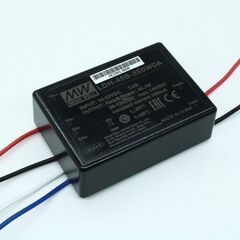 LDH-45B-350WDA, dc/dc led повышающий, вход 18…32в, выход 36…126в/0.35а, кпд до 93%, dali, 75x53x22.7мм, проводные выводы, -40…70°c, пластик
