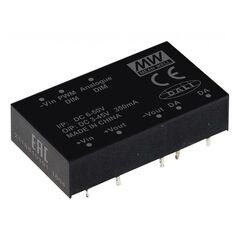 LDD-1050H-DA, dc/dc led понижающий, вход 6…50в, выход 3…45в/1.05а, кпд до 95%, dali, вход on/off/dimm, 40.6x23.5x10.1мм, dip, -40…65°c, пластик