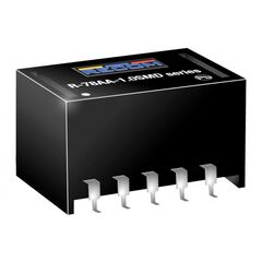 R-78AA5.0-1.0SMD-R, преобразователь dc-dc на печатную плату выход 5в 1a 10-pin smd лента на катушке