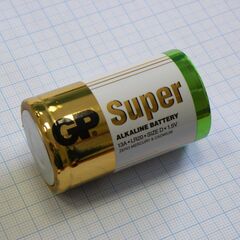 Батарея LR20 (373) GP, элемент питания алкалиновый