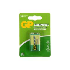 Батарея КРОНА GP greencell, элемент питания солевой, типоразмер 6f22